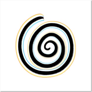 Celtic spiral Posters and Art